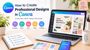 How to Create Professional Designs in Canva: A Complete Guide